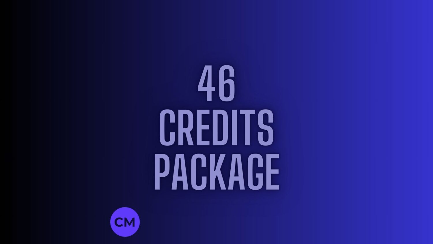 46 Credits Package