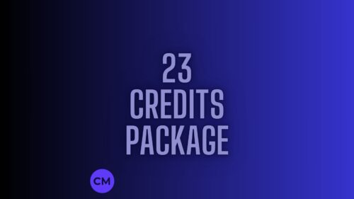 23 Credits Package