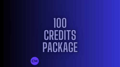 100 Credits Package