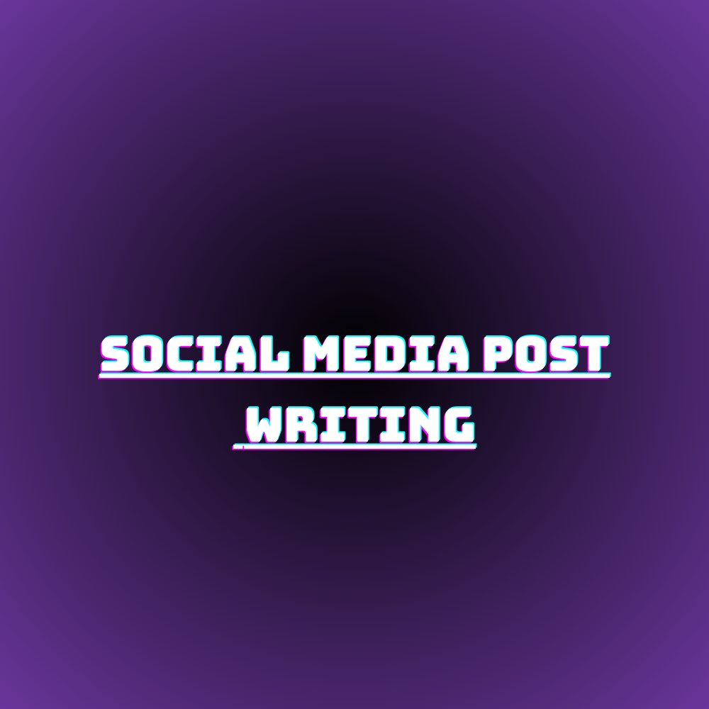 17 Social Media Post Writing