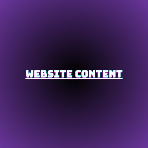 Website Content