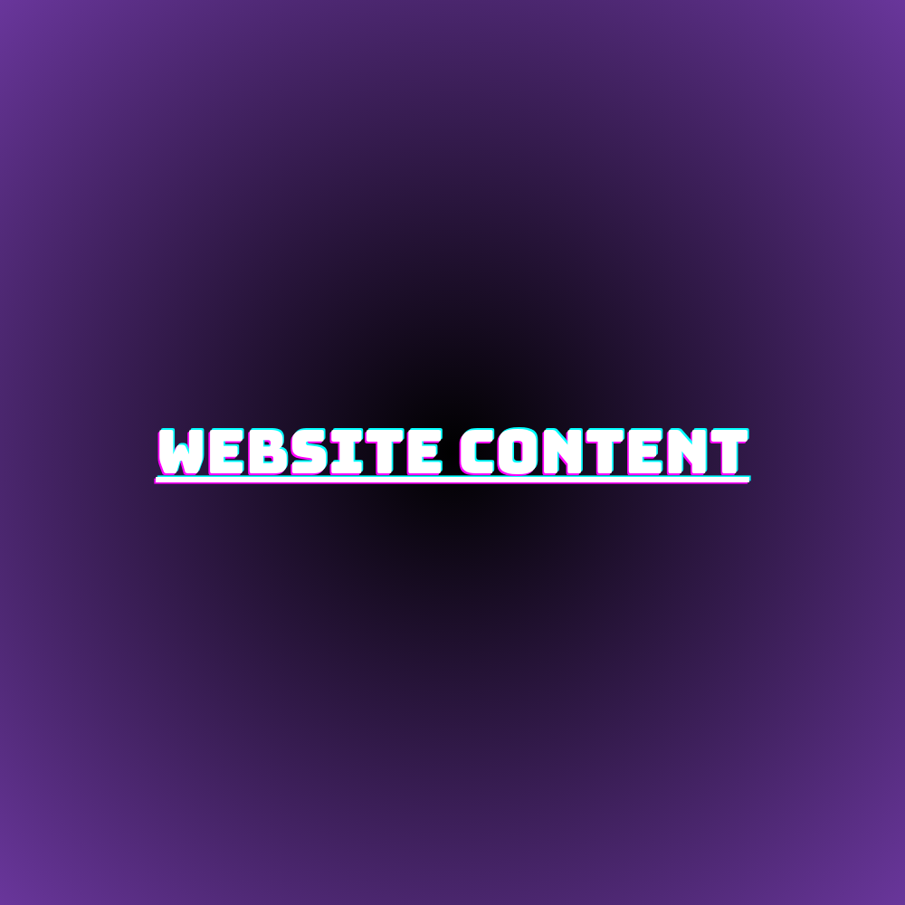 20 Website Content