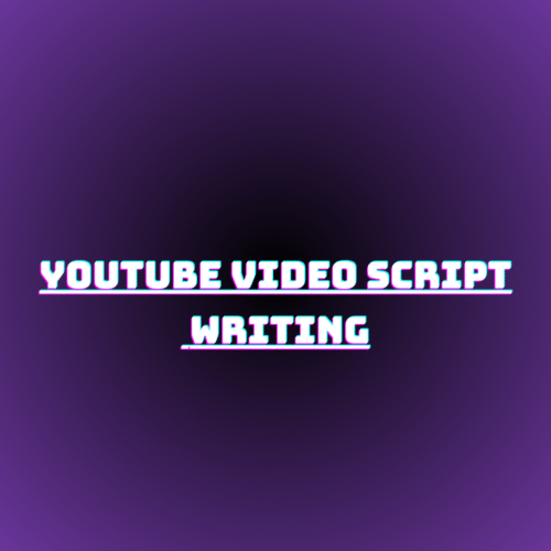 YouTube Video Script Writing