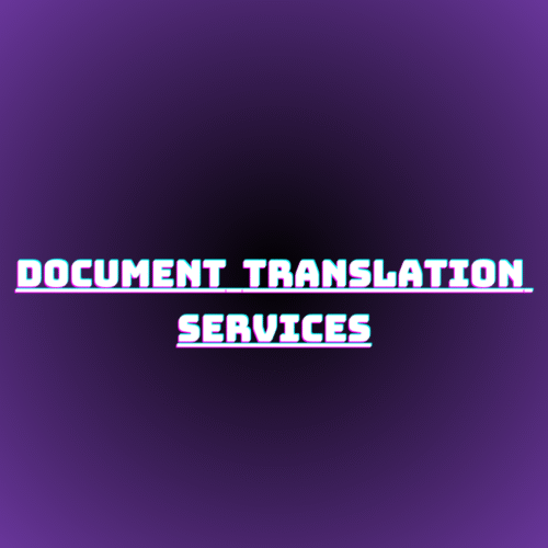 Document Translation Services